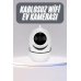 360° Full Hd Akıllı Kamera Hareket Sensörlü Wifi Kamera Çocuk Güvenlik Kamerası
