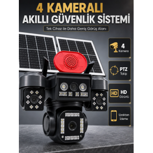 360° Hareket Kabiliyetine Sahip Motorlu Ptz Kamera İle Akıllı Takip Ve Geniş Görüş Deneyimi