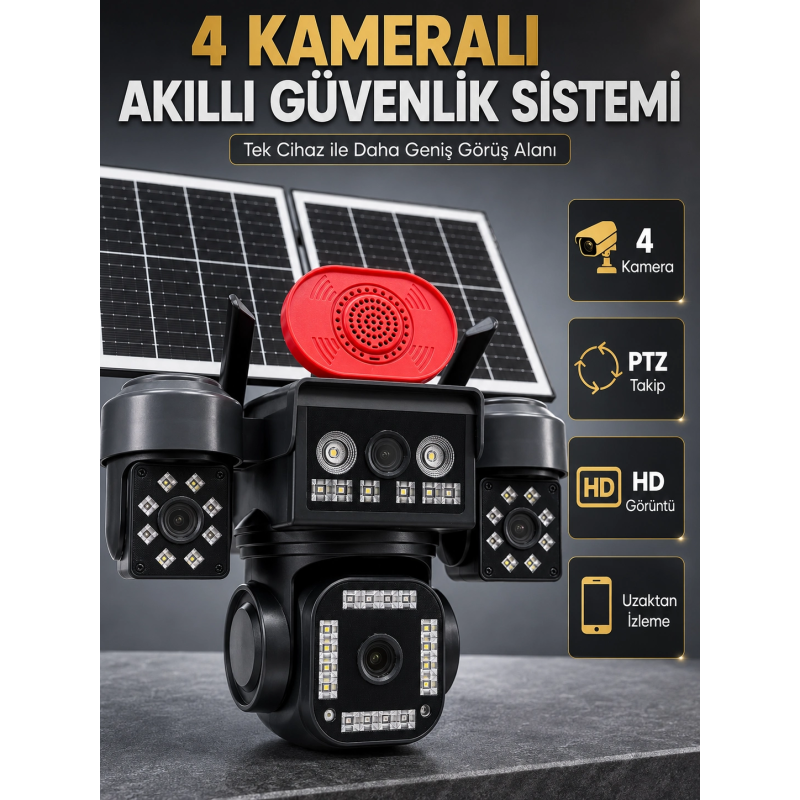 360° Hareket Kabiliyetine Sahip Motorlu Ptz Kamera İle Akıllı Takip Ve Geniş Görüş Deneyimi 360° Hareket Kabiliyetine Sahip Motorlu Ptz Kamera İle Akıllı Takip Ve Geniş Görüş Deneyimi