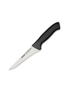 38118 Ecco Kasap Et, Kemik Sıyırma Bıçağı 14,5 Cm - Siyah