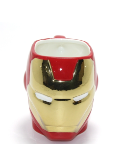 3d İron Man Tasarımı Porselen Kupa Bardak Alk4499