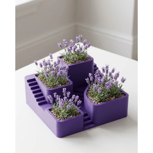 3d Kaktüs Saksısı Modern Çok Bölmeli Dekoratif Tasarım