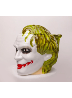 3d Kapaklı Joker Tasarımlı Porselen Kupa Bardak Alk4516