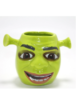 3d Shrek Tasarımı Porselen Kupa Bardak Alk4507