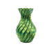 3d Spiral Yeşil Vazo Modern Tasarım Dekoratif Ev Aksesuarı