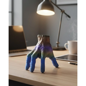 3d Tasarım Rengarenk El Biblo 27x22 Cm Özgün Ve Şık Aksesuar