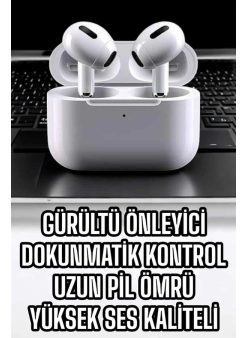 3.nesil Tws Bluetooth Kulaklık Mikrofonlu Anc Özelliği Dokunmatik Kontrol