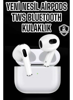 3.nesil Tws Bluetooth Kulaklık Mikrofonlu Anc Özelliği Dokunmatik Kontrol