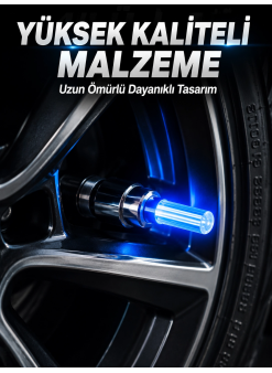 4 Adet Led Lastik Sibop Işığı Otomobil İçin Hareket Sensörlü