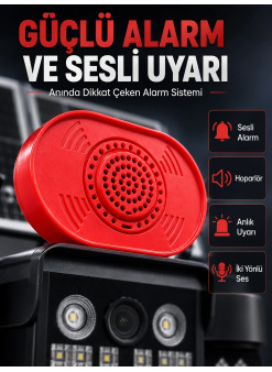 4 Farklı Kamera Modülü İle Aynı Anda Daha Geniş Alanları Görüntüleyebilen Akıllı Güvenlik Sistemi