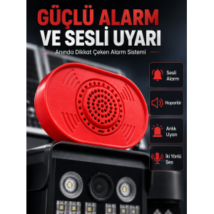 4 Farklı Kamera Modülü İle Aynı Anda Daha Geniş Alanları Görüntüleyebilen Akıllı Güvenlik Sistemi