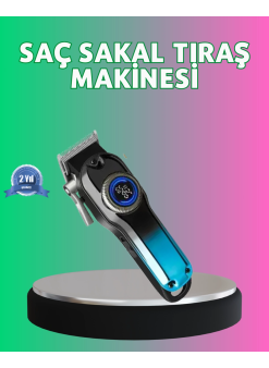 4 Limit Tarağı Ve Ayarlanabilir Kesim Uzunluğu Saç Makinesi