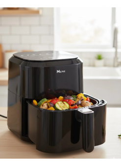 4 Litre Cam Hazneli 1360w Ayarlanabilir Isılı Airfryer