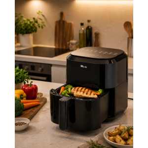 4 Litre Dijital Air Fryer Yağsız Sıcak Hava Fritözü 1360w Güç