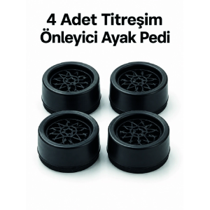 4'lü Set Çamaşır Makinesi Titreşim Önleyici Ped