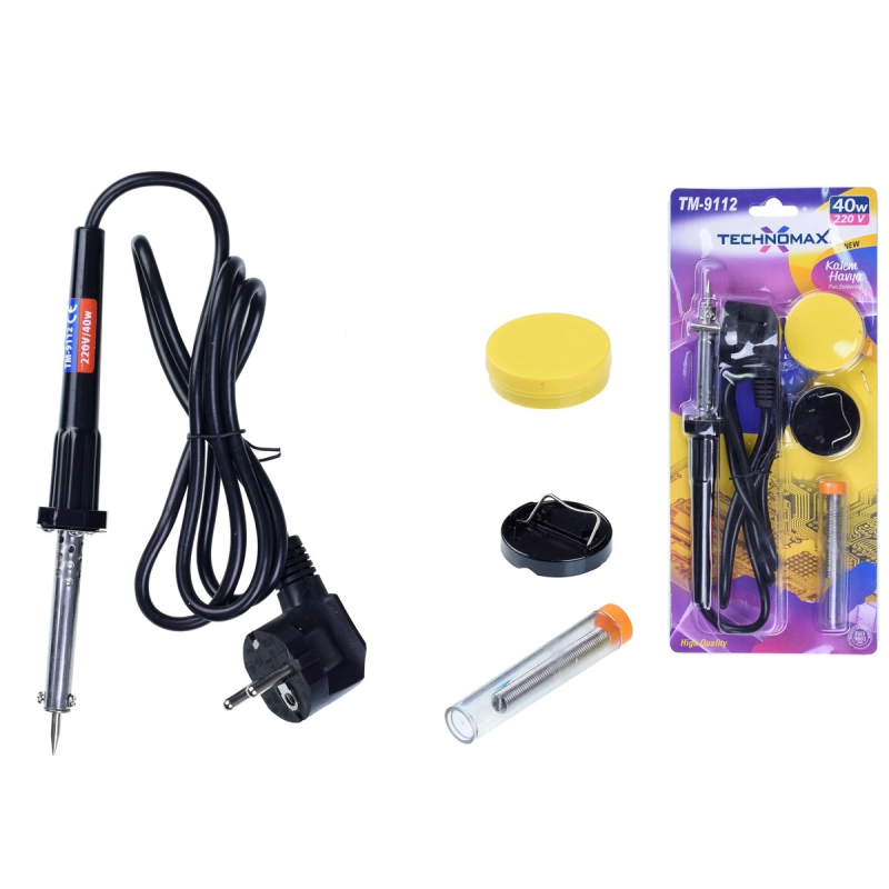 40w Pasta Ve Lehim Telli Havya Seti Tm-9112 40w Pasta Ve Lehim Telli Havya Seti Tm-9112