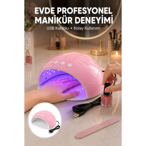 45w Güçlü Ultraviyole Işıklı Oje Kurutucu Cihaz Yeni Nesil