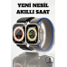 49mm Ekranlı, Kan Basıncı Ve Adımsayar Özellikli Bluetooth Akıllı Saat