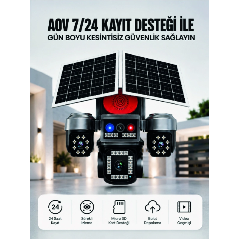 4g Sım Kartlı Uzaktan İzlemeli Akıllı Güvenlik Kamerası Çift Yönlü Ses 4g Sım Kartlı Uzaktan İzlemeli Akıllı Güvenlik Kamerası Çift Yönlü Ses