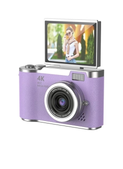 4k Dijital Retro Video Kamera 48mp 18x Zoom Flaşlı (32gb) Kart Dijital Vlog Fotoğraf  Makinesi Türkçe