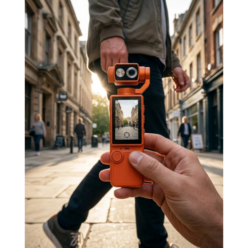4k Ultra Hd Gimbal Vlog Kamera 180 Derece Döner Lens Ve Sabitleyici Özellikli 4k Ultra Hd Gimbal Vlog Kamera 180 Derece Döner Lens Ve Sabitleyici Özellikli
