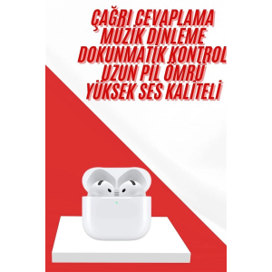 4.nesil Bluetooth Kulaklık Yüksek Ses Kaliteli Dokunmatik Kontrol Özellikli