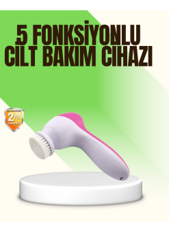 5 İn 1 Elektrikli Yüz Temizleme Ve Masaj Cihazı