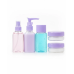 5 Parça Şeffaf Seyahat Kozmetik Seti 30 Ml