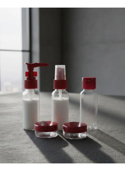 5 Parça Seyahat Dolum Şişesi Seti 30 Ml Hafif Tasarım