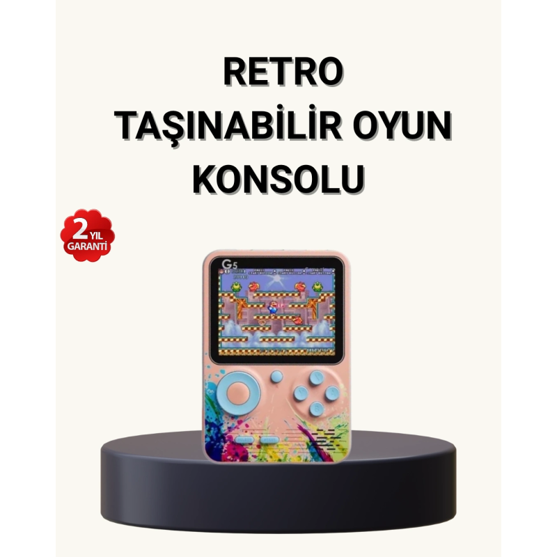 500 Klasik Oyunlu Retro Oyun Konsolu Taşınabilir Ve Tv Bağlantılı 500 Klasik Oyunlu Retro Oyun Konsolu Taşınabilir Ve Tv Bağlantılı