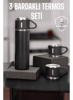 500 Ml Kapasiteli Taşınabilir Basınçlı Termos Seti Günlük Kullanım İçin İdeal