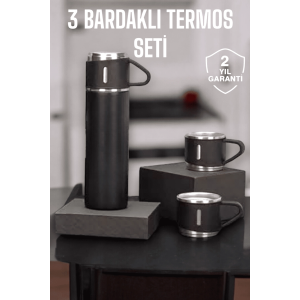 500 Ml Kapasiteli Taşınabilir Basınçlı Termos Seti Günlük Kullanım İçin İdeal