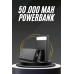 50.000 Mah Led Dijital Göstergeli Usb Çıkışı Powerbank