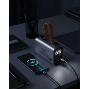 50.000 Mah Led Ekranlı Taşınabilir Şarj Cihazı Süper Hızlı Şarj