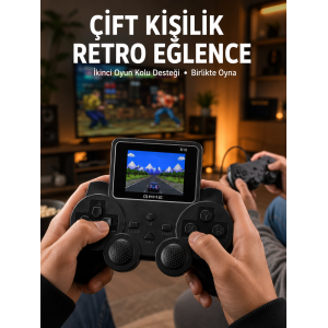 520 Klasik Oyunlu Mini El Konsolu Taşınabilir Oyun Cihazı