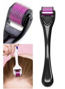 540 Iğneli Derma Roller 1mm Titanyum Uçlu Saç Kaş Serum Kullanımına Uygun