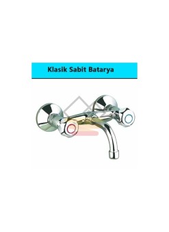 Klasik Sabit Banyo Mutfak Lavabo Batarya
