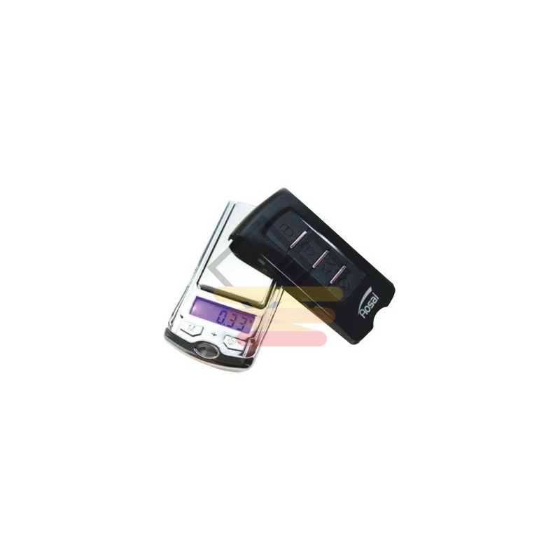Diamond Dijital Ekran Araba Anahtarlığı Şeklinde Mini Hassas Cep Terazi (200 Gr-0.01)