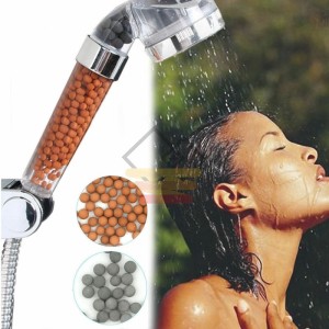 Su Arıtmalı Duş Başlığı Tasarruflu Boncuklu Banyo Duş Başlığı