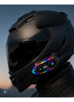 6. Bluetooth 5.3 Kask İçi Intercom Kulaklık Ipx6 Suya Dayanıklı Tasarım