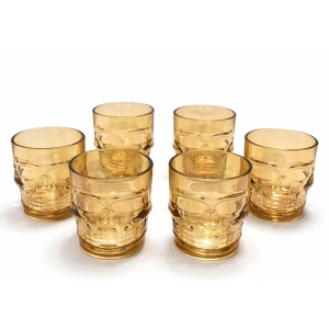 6'lı Cam Kurukafa Bardak Seti Alk2161