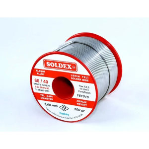 60-40 Lehim Teli 500 Gr 3 Mm - Sn:60 / Pb:40