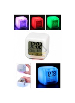 Renk Değiştiren Dijital Alarm Küp Saat