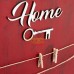 Dekoratif Home Keys Ahşap Resimlik Ve Notluk (kırmızı)