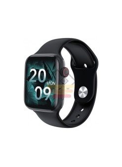 Hw22 Smart Watch Dokunmatik Bluetooth Nabız Ölçme Sporcu Özellikli 1.75 Inç Akıllı Saat (siyah)