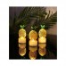 Ananas Model Portatif Pilli Mini Gece Ve Masa Dekor Lambası (12 Adet)