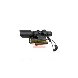 310x42  Zoomlu Av Tüfeği Dürbünü Tüfek Lazeri Zenon Fenerli M9