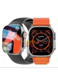 Watch 8 Hw8 Ultra Çift Kordon 49 M Siri Nfc Bluetooth Arama Ios Android Uyumlu Akıllı Saat
