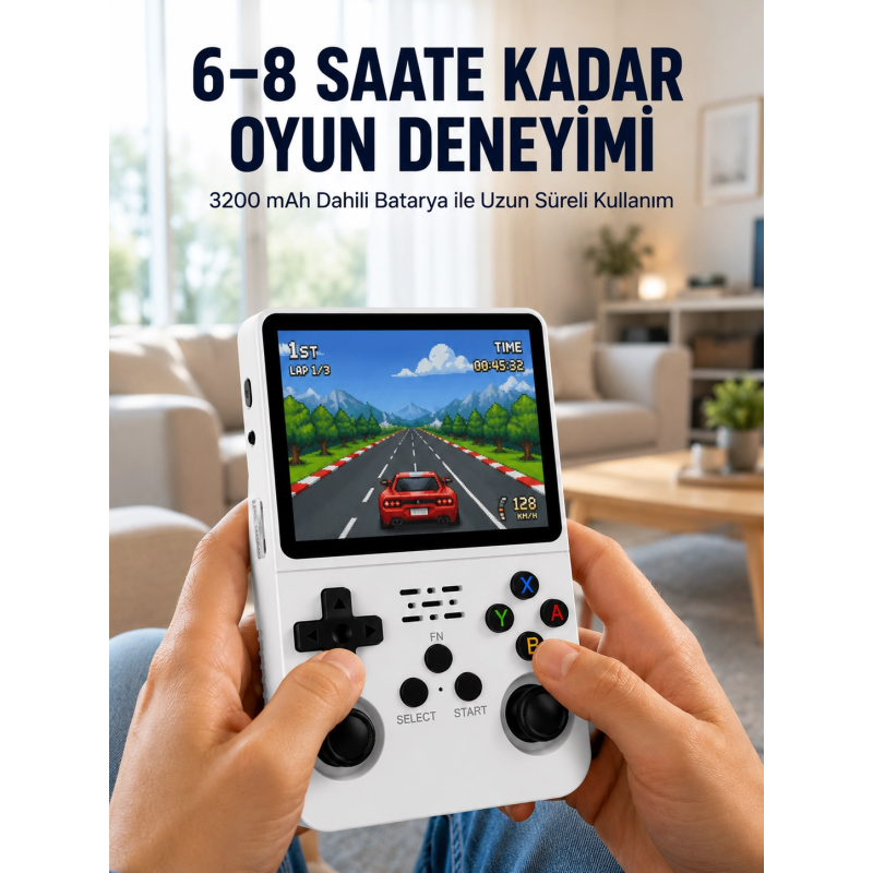 64 Gb Retro Oyun Konsolu – Çoklu Emülatör Desteği, Linux Tabanlı Açık Sistem Yeni Nesil 64 Gb Retro Oyun Konsolu – Çoklu Emülatör Desteği, Linux Tabanlı Açık Sistem Yeni Nesil