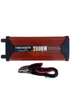 2000 Watt İnverter Dönüştürücü - Güç Kaynağı - Akü Bağlantlı -12 /230 Volt